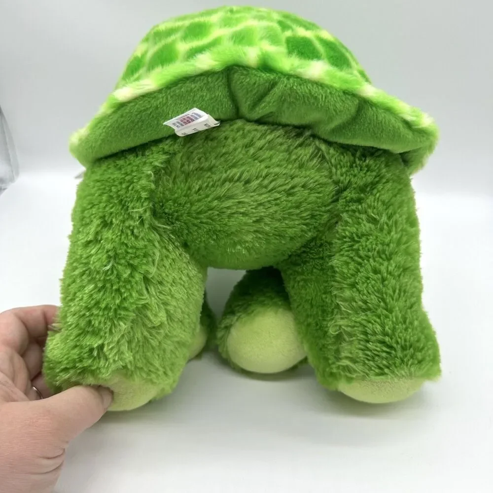 Aurora World Green Turtle Sitting Plush Stuffed Animal 13